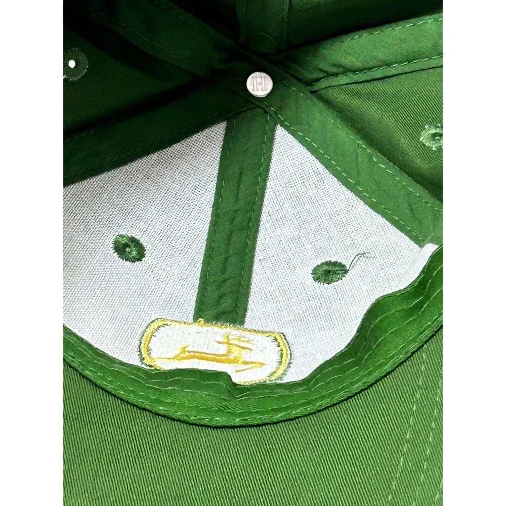 John Deere Hat Adjustable Cap Owner's‎ Edition Green Nothing Runs Like A Deere
